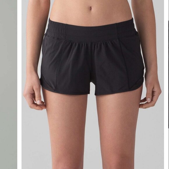 Lululemon Hotty Hot Short 4 Black - Picture 4 of 10
